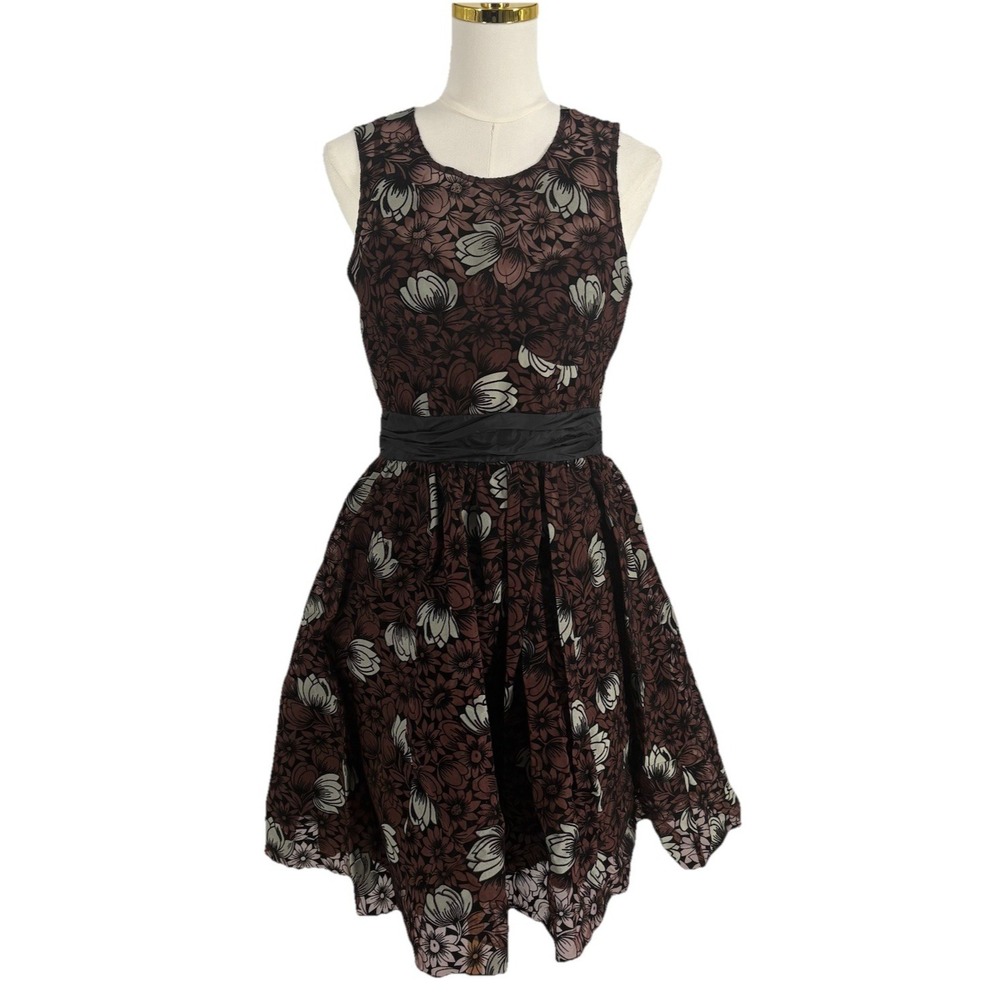Frock! by Tracy Reese Womens Silk Fit & Flare Dress‎ 6 Whimsigoth Fairy Grunge
